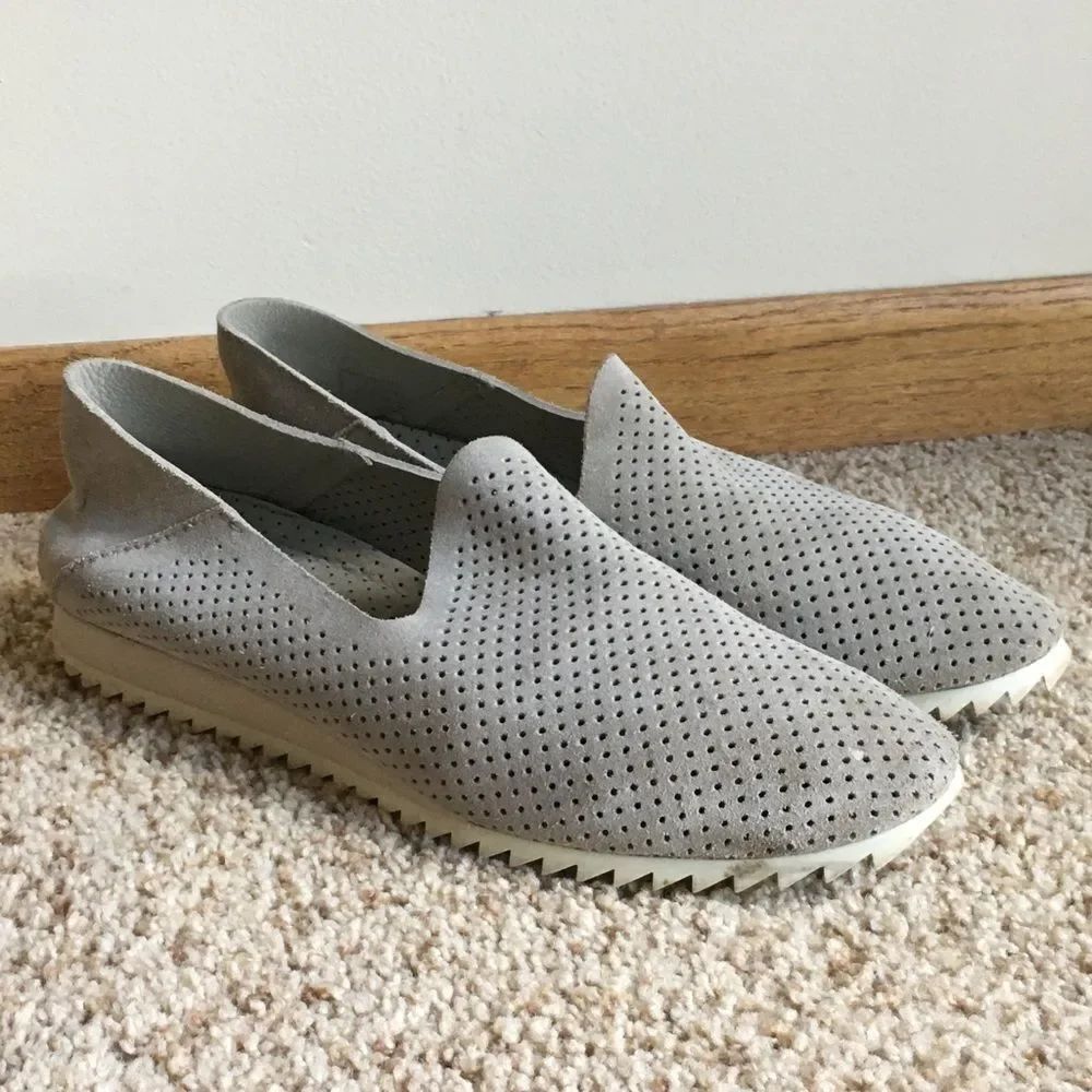 Pedro Garcia Cristiane Suede Perforated Trainer
